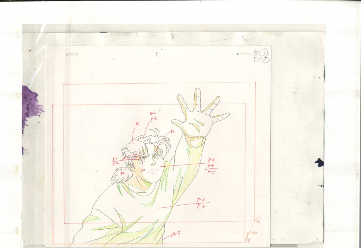 金田一少年の事件簿 セル画 ♯ 原画 動画 レイアウト イラスト 金田一少年の事件簿 セル画 ♯ 原画 動画 レイアウト イラスト