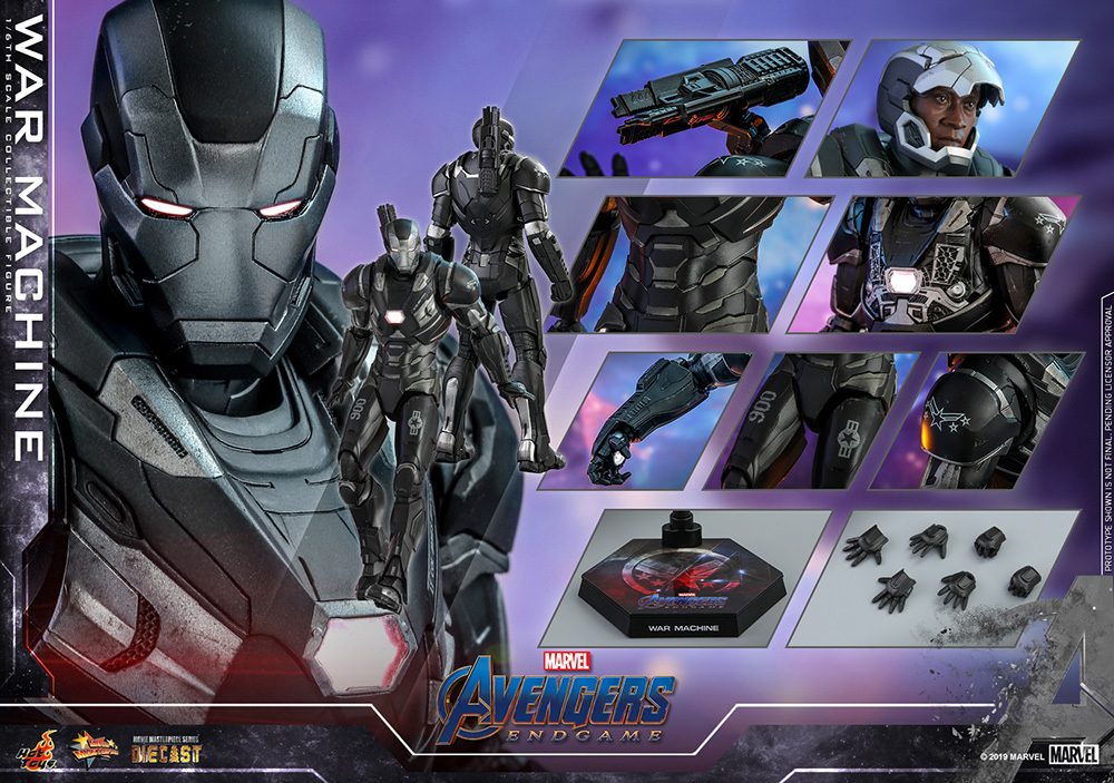 ウォーマシン アベンジャーズ エンドゲーム ダイキャスト MMS530-D31