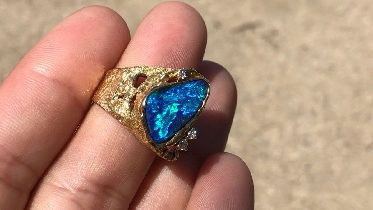 K18ボルダーオパール 15.8g*即お手続き不可