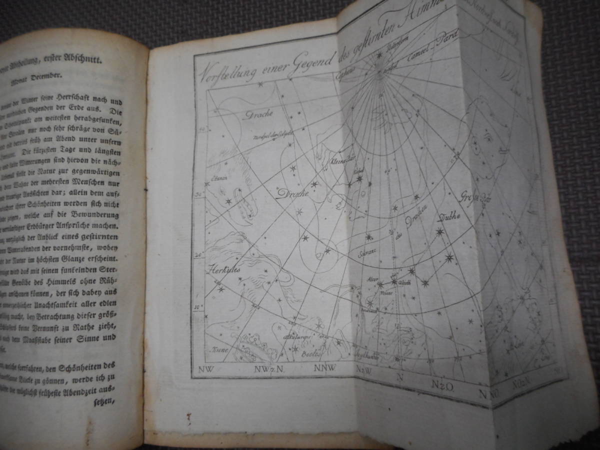 アンティーク、天球図、天文、星座早見盤、星座図絵1788年『ボーデの星図=星空ガイド アンティーク、天球図、天文、星座早見盤、星座図絵1788年『ボーデの星図=星空ガイド
