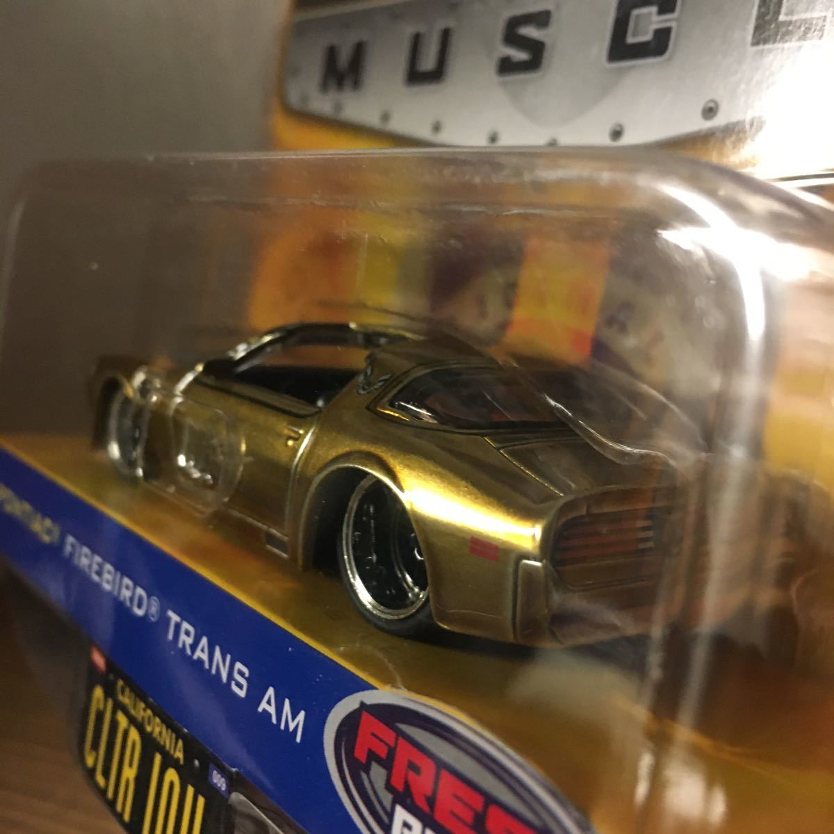 Jada ジェイダ Dub City BigTime Muscle 78 Pontiac Firebird Trans am ポンティアック　ファイアーバード　1/64_画像3