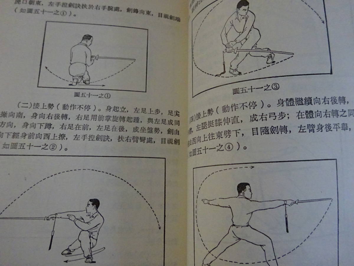 空手家へ　中国拳法「太極刀」１９７０　蔡龍伝　太平書局_画像3