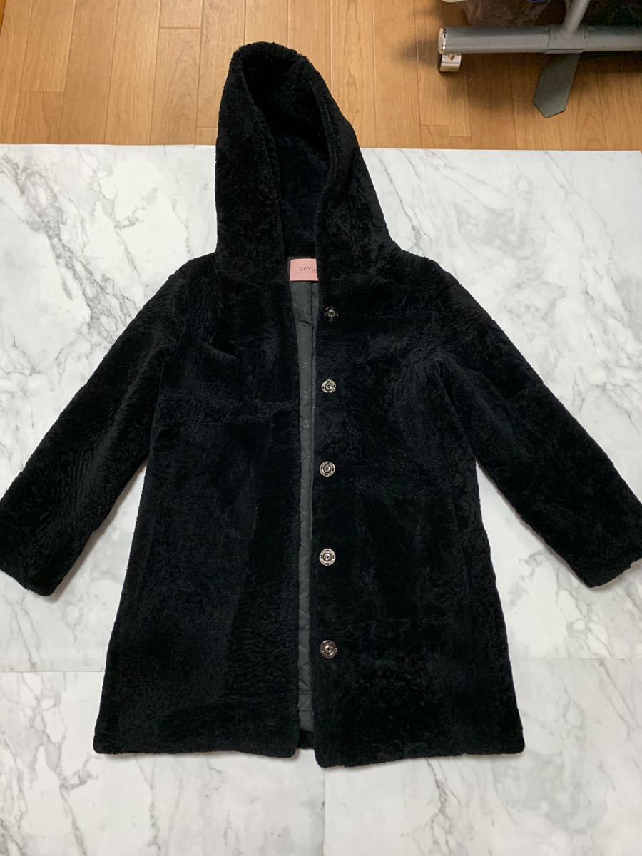 【50%OFF】 リアルムートン黒キッズコート男女兼用140から150サイズ美品 150(145~154cm) 【50%OFF】 リアルムートン黒キッズコート男女兼用140から150サイズ美品 150(145~154cm)