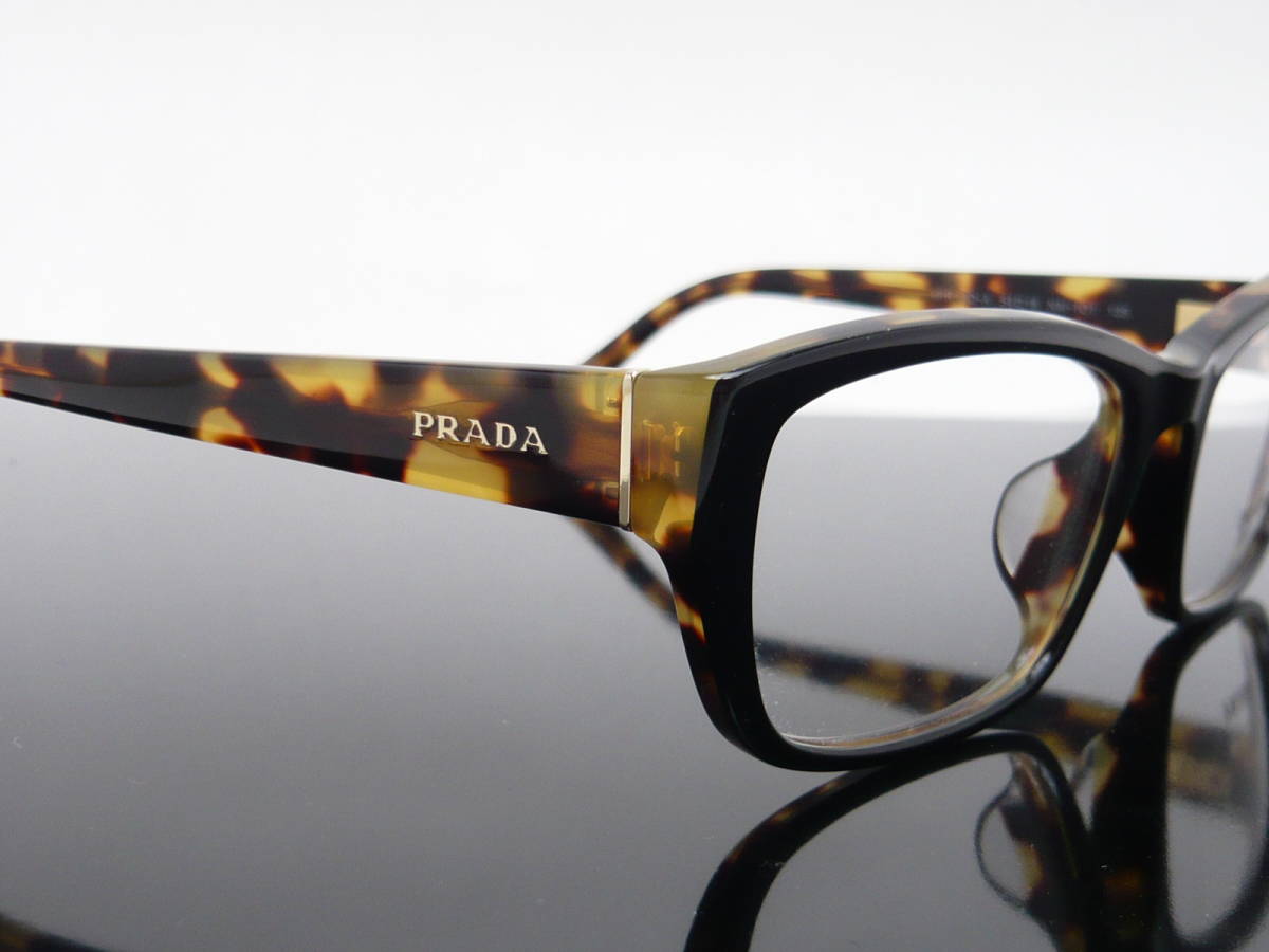 新品 プラダ メガネ PR18OVA-NAI-1O1 (VPR 18O-A NAI1O1 101 180VA 54) 国内正規品 フレーム PRADA ケース付 バネ丁番タイプ【最後の１本】_画像1