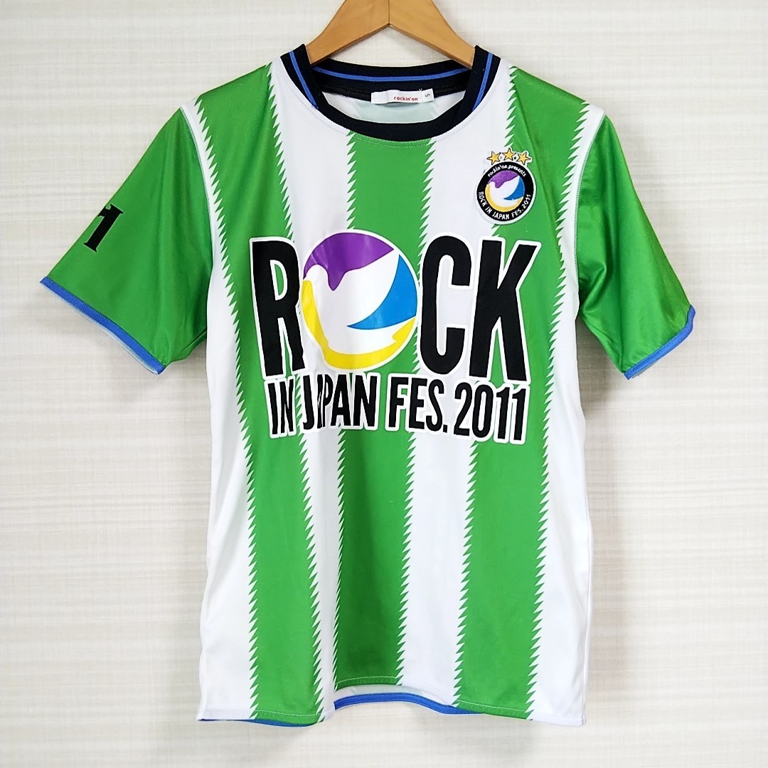 ROCK IN JAPAN FES.2011　サッカーT【Sサイズ】