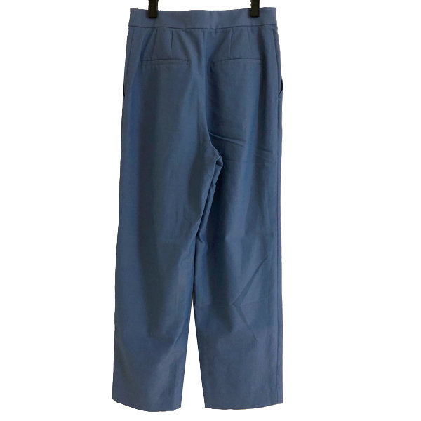 2019 year Tomorrowland [BALLSEY Ballsey ] rayon cotton tsu il front tuck cropped pants light blue 32