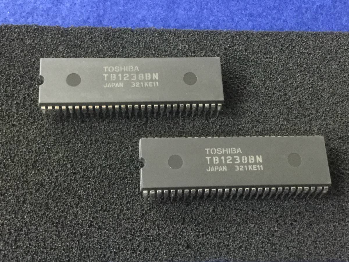TB1238BN【即決即送】東芝 TV用 IC [117T/206041] Toshiba TV IC PAL/NTSC IF+VCD Processor 2個セット_画像2
