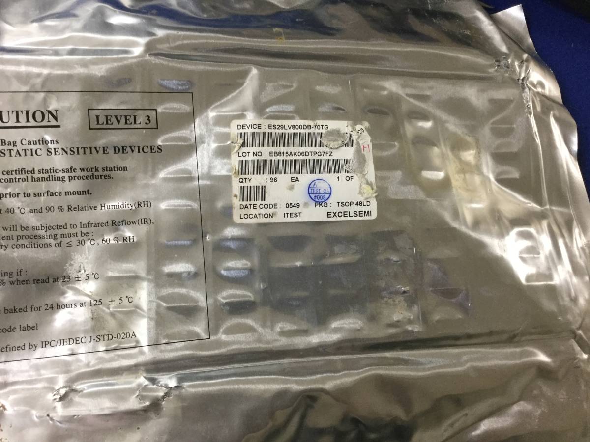 ES29LV800DB-70TG【即決即送】 ESI ブートセクターフラッシュ ES29LV800DB-70TG【即決即送】 ESI ブートセクターフラッシュ