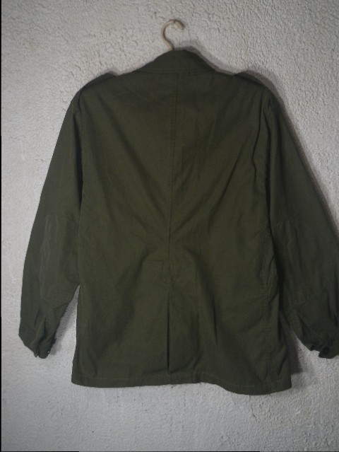 n3178　レア　軍服　五芒星　星　ビンテージ★Vintage　ミリタリー　フィールド　ジャケット　BDU　人気　陸軍　人気　サバゲー　肘あて_画像5