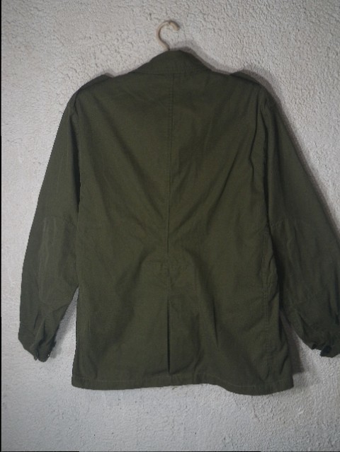 n3178　レア　軍服　五芒星　星　ビンテージ★Vintage　ミリタリー　フィールド　ジャケット　BDU　人気　陸軍　人気　サバゲー　肘あて_画像6