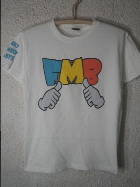 ｎ4465　FMB　FUNKY　MONKEY　BABYS　ファンキーモンキーベイビーズ　2013　ツアー　ファンモン　プリント　tシャツ_画像1