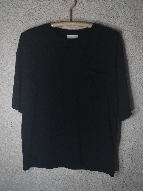 ｎ6711　UNITED　ARROWS BEAUTY &　YOUTH ユナイテッド　アローズ ワイドフォルム カットソー　無地　シンプル　tシャツ　胸ポケット_画像1