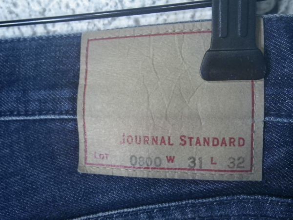 ｎ2061　ジャーナル　スタンダード　journal　Standard　日本製　ｗ31　サイドライン　加工　インディゴ　デニム　パンツ　人気_画像7