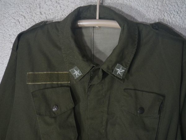 n3178　レア　軍服　五芒星　星　ビンテージ★Vintage　ミリタリー　フィールド　ジャケット　BDU　人気　陸軍　人気　サバゲー　肘あて_画像2