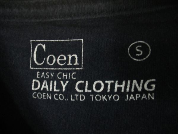 ｎ4195　Coen　コーエン　半袖　プリント　tシャツ　人気　送料格安_画像4