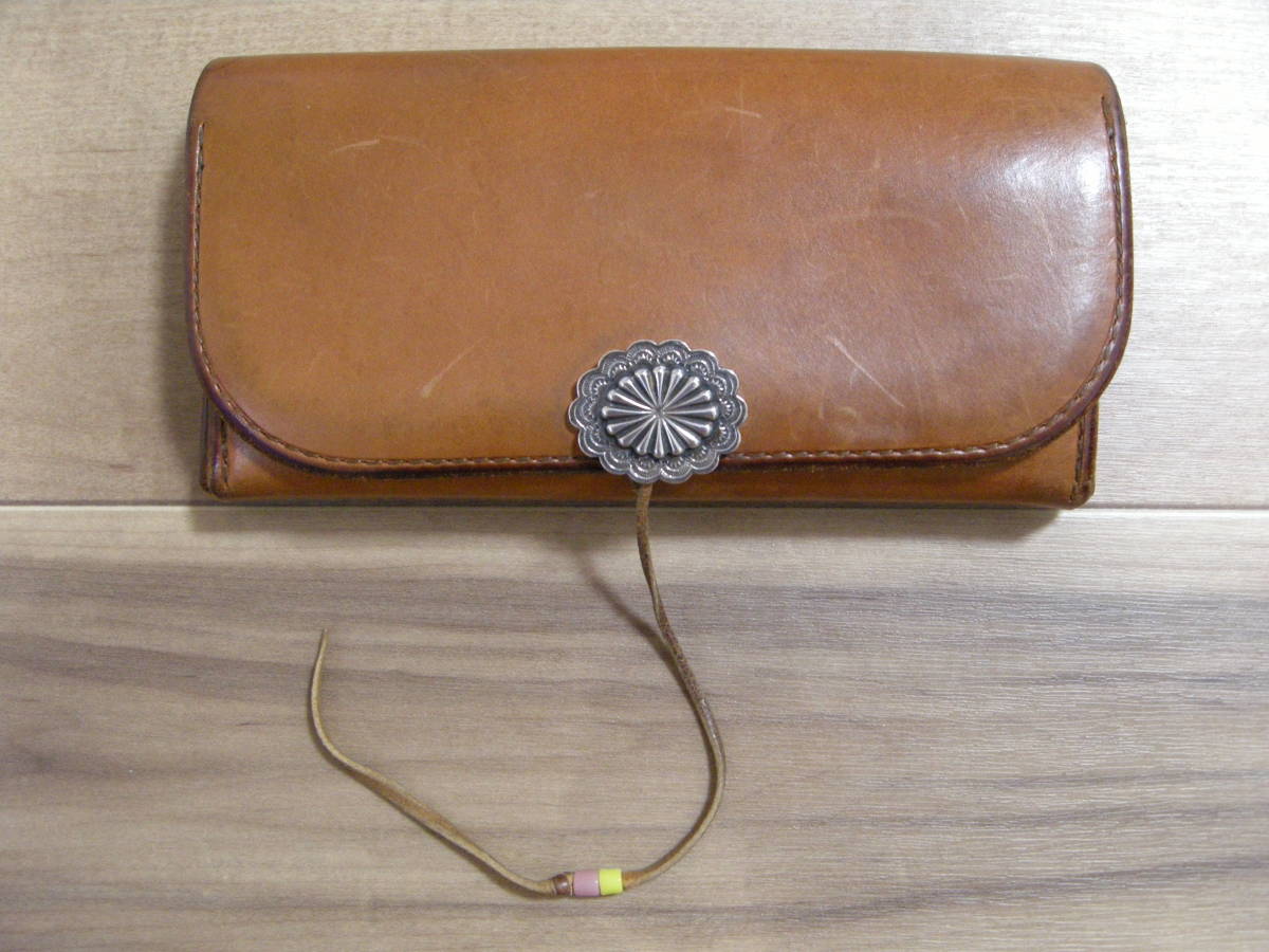 一番人気物 goros ゴローズ　長財布ロングウォレット　自身購入正規品中古品 財布