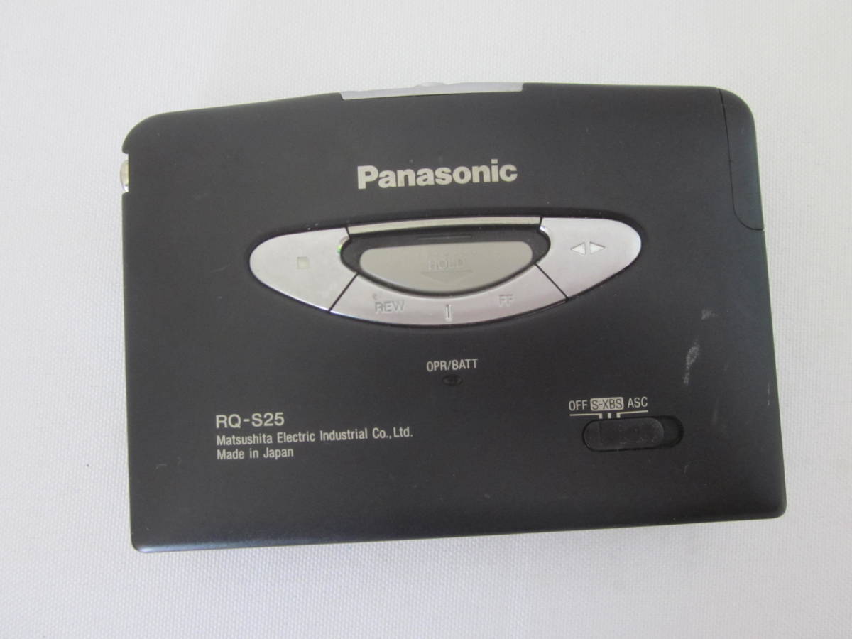 Panasonic 　カセットプレーヤー RQ-S25　日本製★ジャンク