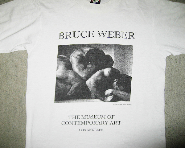 BRUCE WEBERブルースウェーバー ビンテージ フォトTシャツ/WEBERBILT Calvin Klein
