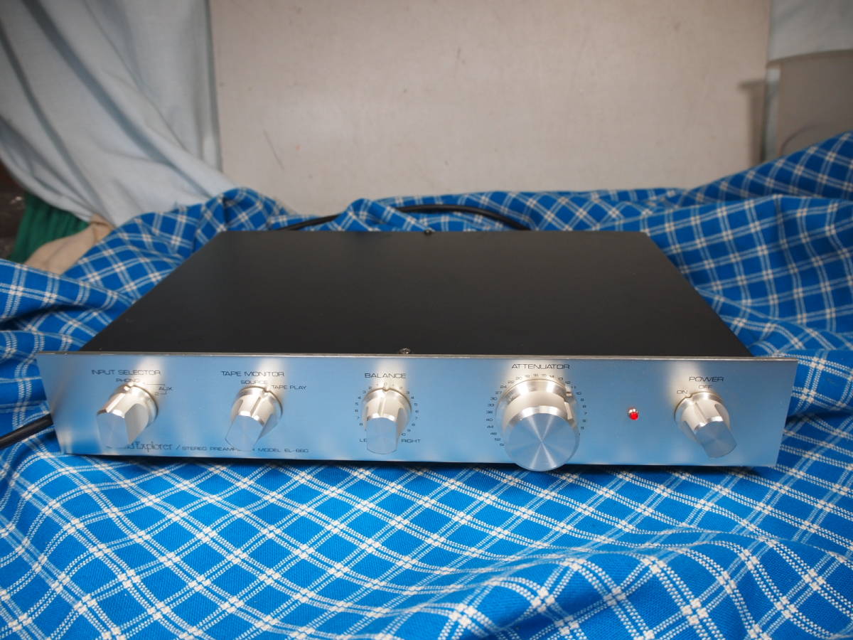 値上げ　Sound Explorer　　EL-660 　　プリアンプ　 完動品　【3ヶ月保証 】_画像1