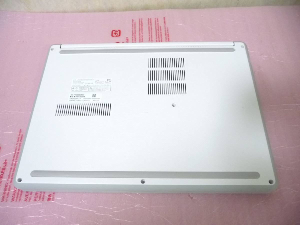 * выставленный товар ( хранение товар ) Fujitsu Note PC FMV LIFEBOOK LH55/C2 FMVL55C2WG[ ребенок предназначенный ][14 type не глянец /WIN10/Celeron3865U/SSD128GB/ стилус ]