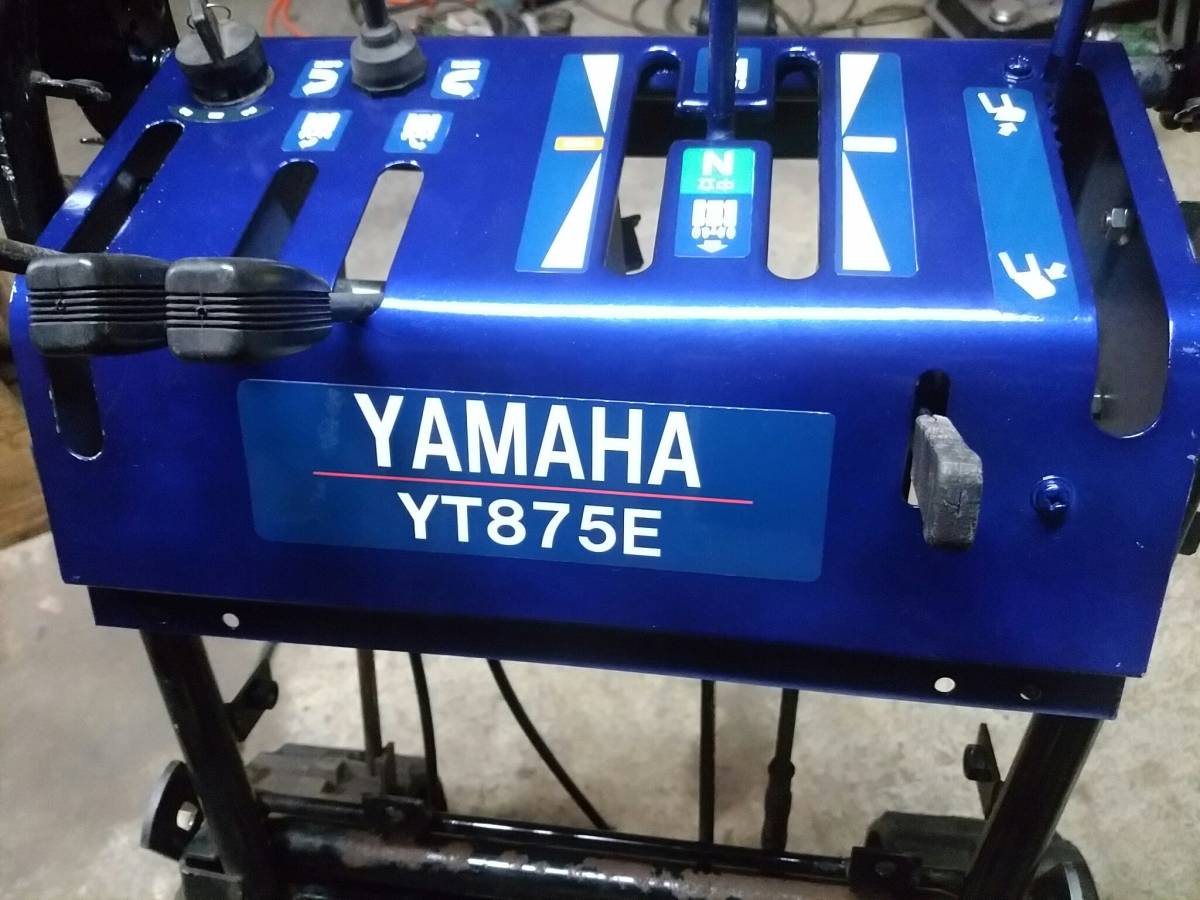 ヤマハ 除雪機 YT875E ステッカー 自作です。YT1190Eもあります。_画像1