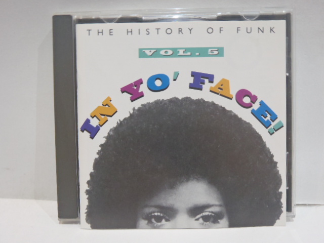 送料無料 輸入盤 CD　In Yo' Face!　THE HISTORY OF FUNK　VOL. 5　V.A. RHINO コンピレーション_画像1