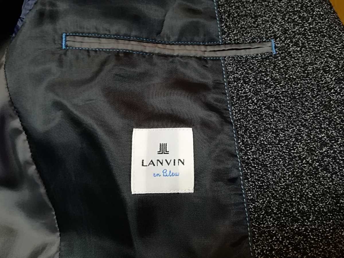【中古美品】正規品 LANVINオンブルー メンズ ジャケット グレー色 サイズ46_画像4
