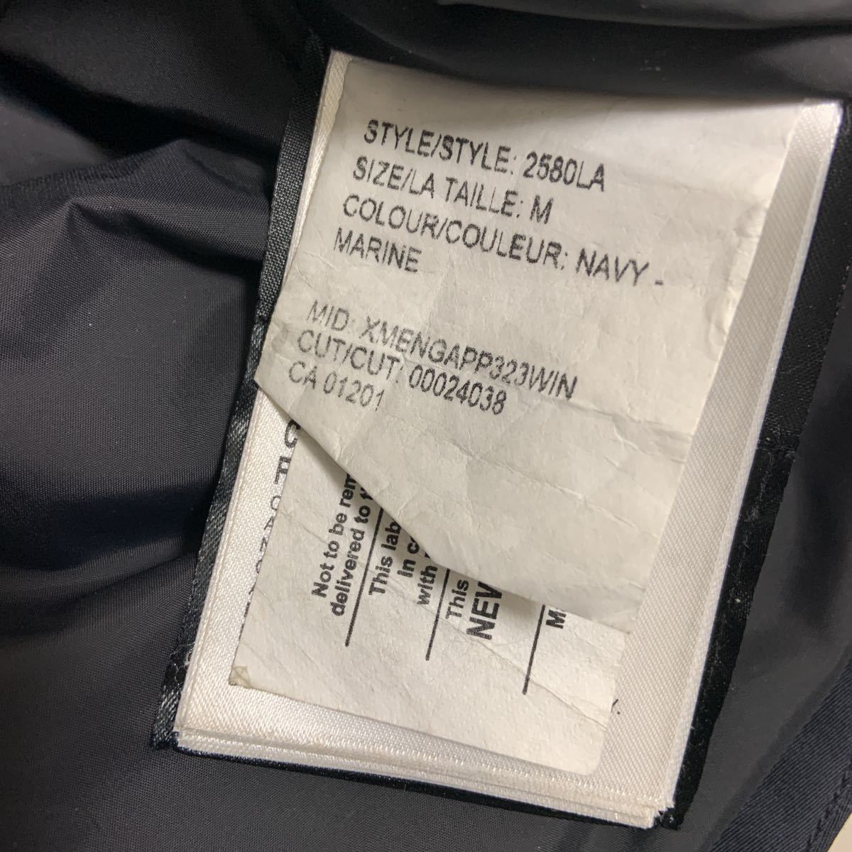 CANADA GOOSE(カナダグース) FUSION M/M ネイビー 2580LA ROSSCLAIR PARKA ロスクレア パーカー ファーフードダウンジャケット レディース