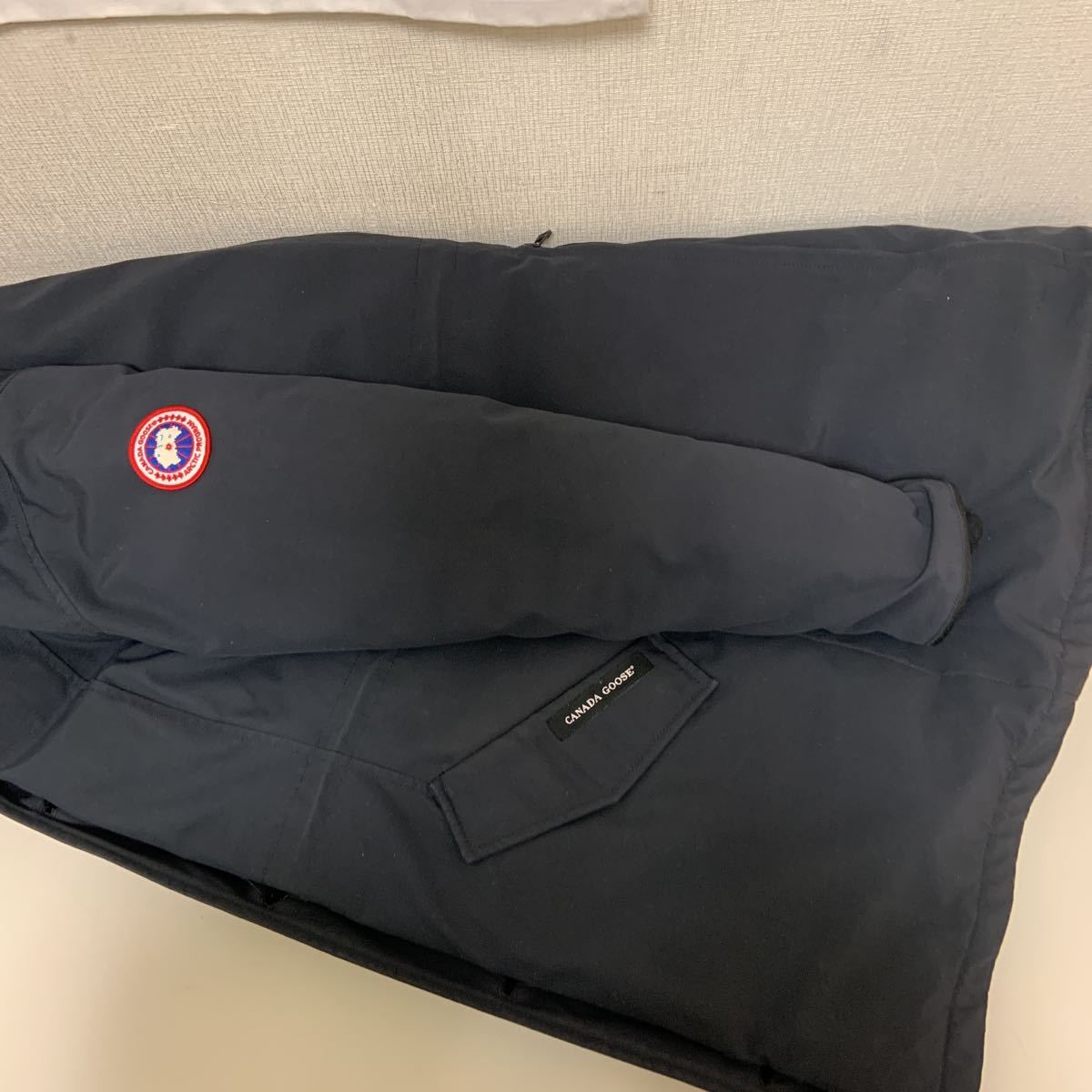 CANADA GOOSE(カナダグース) FUSION M/M ネイビー 2580LA ROSSCLAIR PARKA ロスクレア パーカー ファーフードダウンジャケット レディース 7