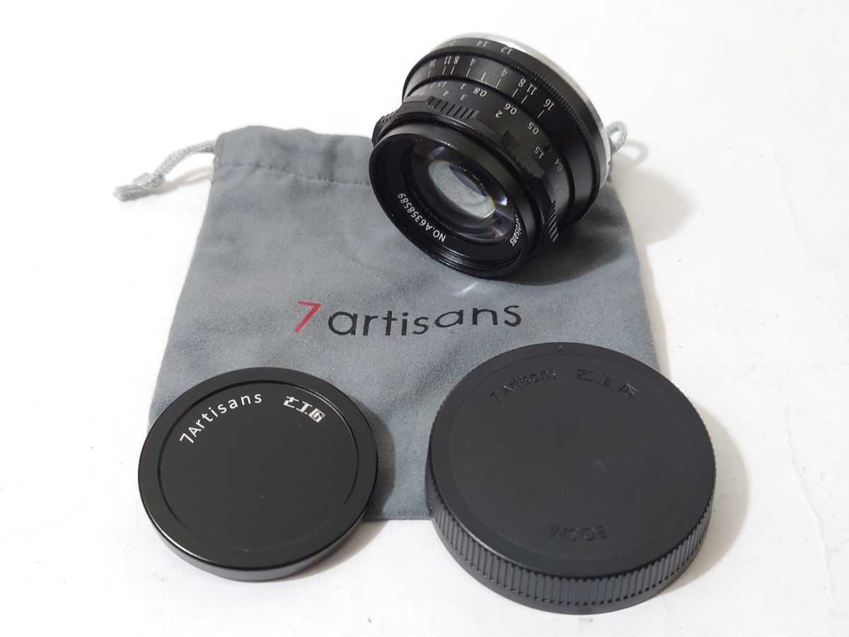 ☆極上美品☆ 七工匠 7Artisans 35mm F1.2 単焦点レンズ マニュアル