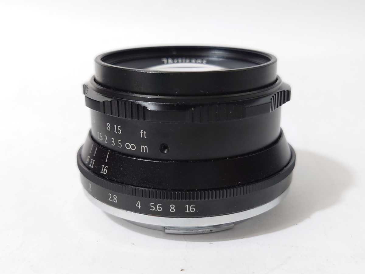 ☆極上美品☆ 七工匠 7Artisans 35mm F1.2 単焦点レンズ マニュアル