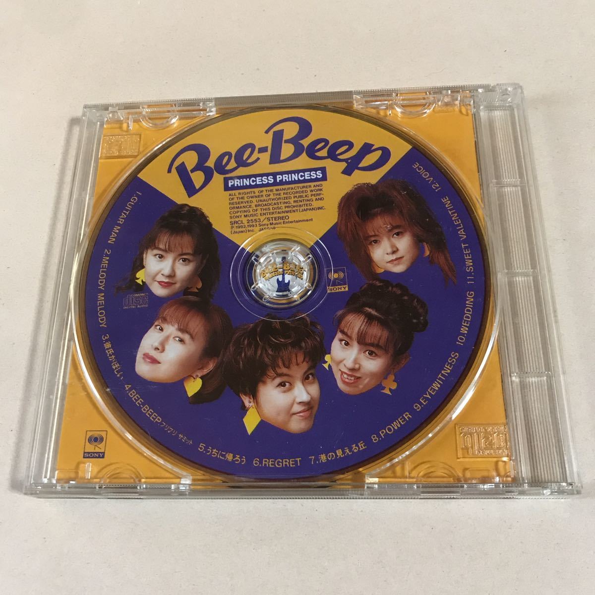プリンセス・プリンセス 1CD「Bee-Beep」_画像4
