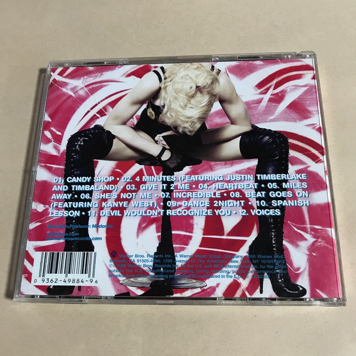 Madonna 1CD「HARD CANDY」_画像2