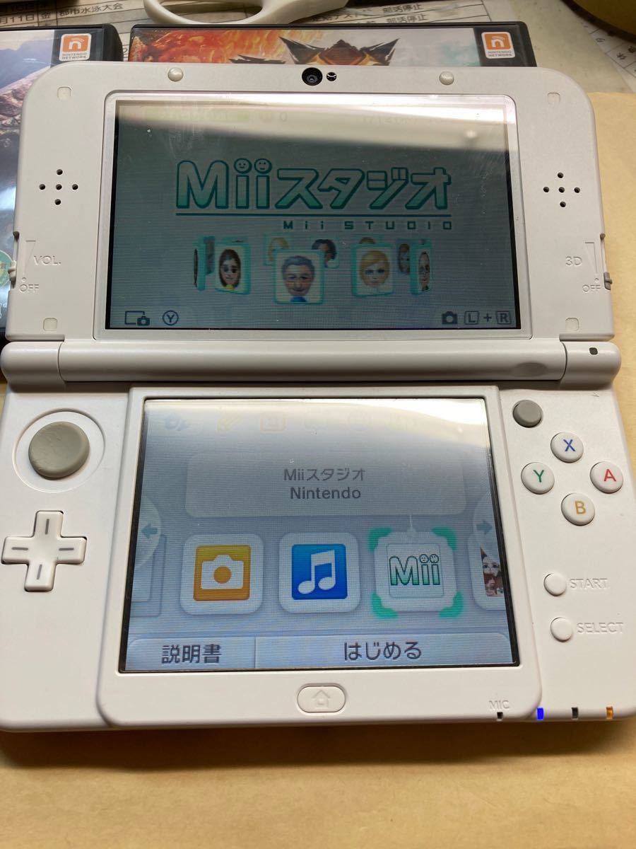 Paypayフリマ New Nintendo 3ds Ll ホワイト 本体 3dsソフトセット