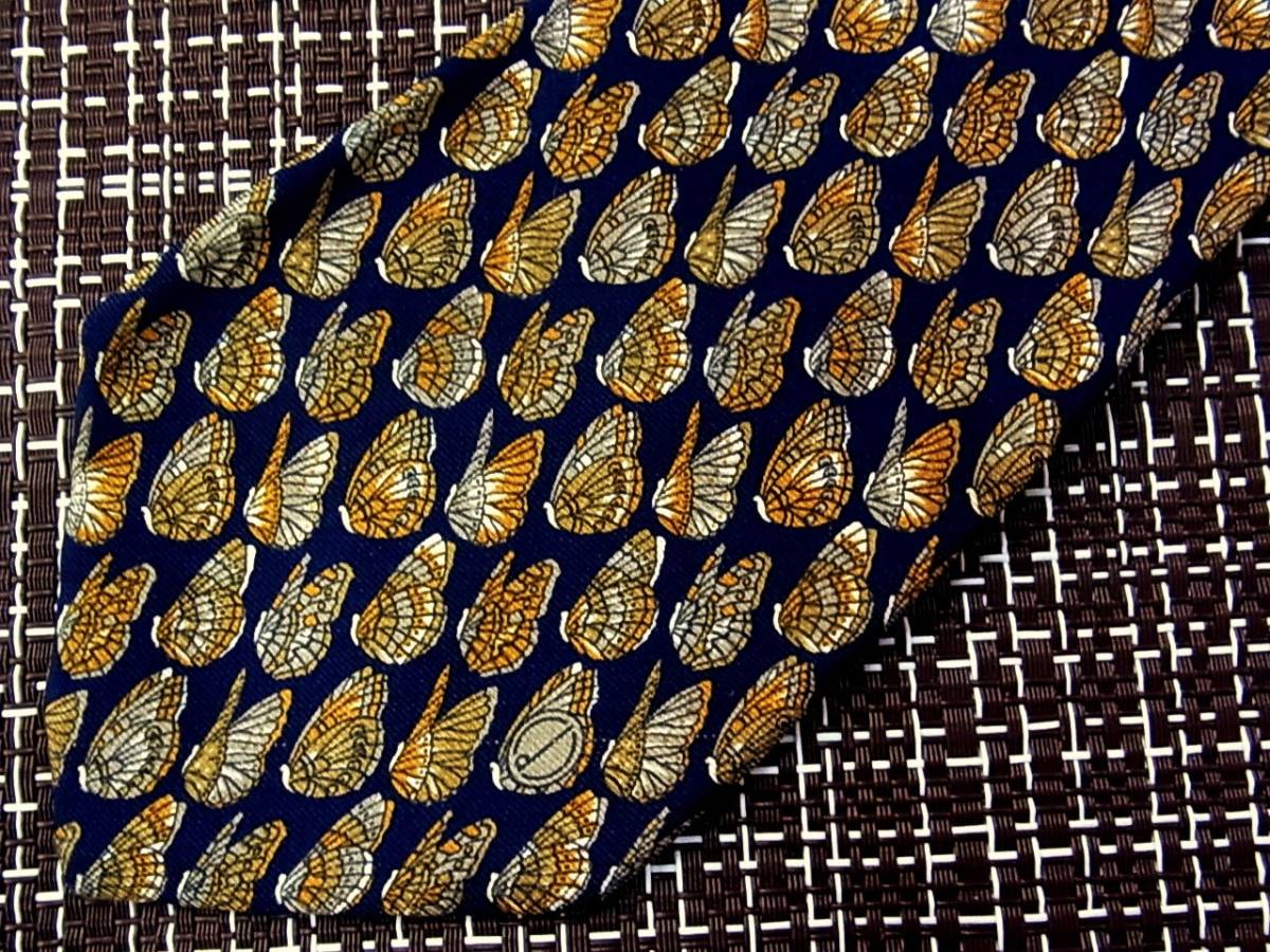 * condition average N*2788# Dunhill [dunhill]~ insect * butterfly ~ necktie!