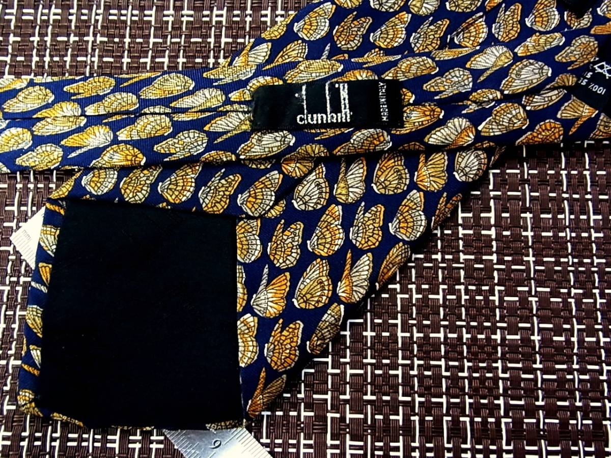 * condition average N*2788# Dunhill [dunhill]~ insect * butterfly ~ necktie!