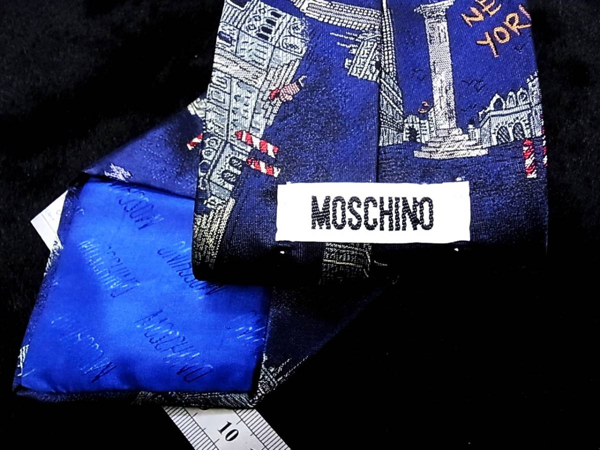 *:.*:[ new goods N]*:.*7360 Moschino [ embroidery * building ] necktie 