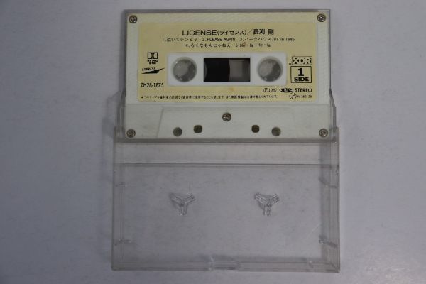 ■カセットテープ■ＬＩＣＥＮＳＥ（ライセンス）■長渕剛■中古■_画像4