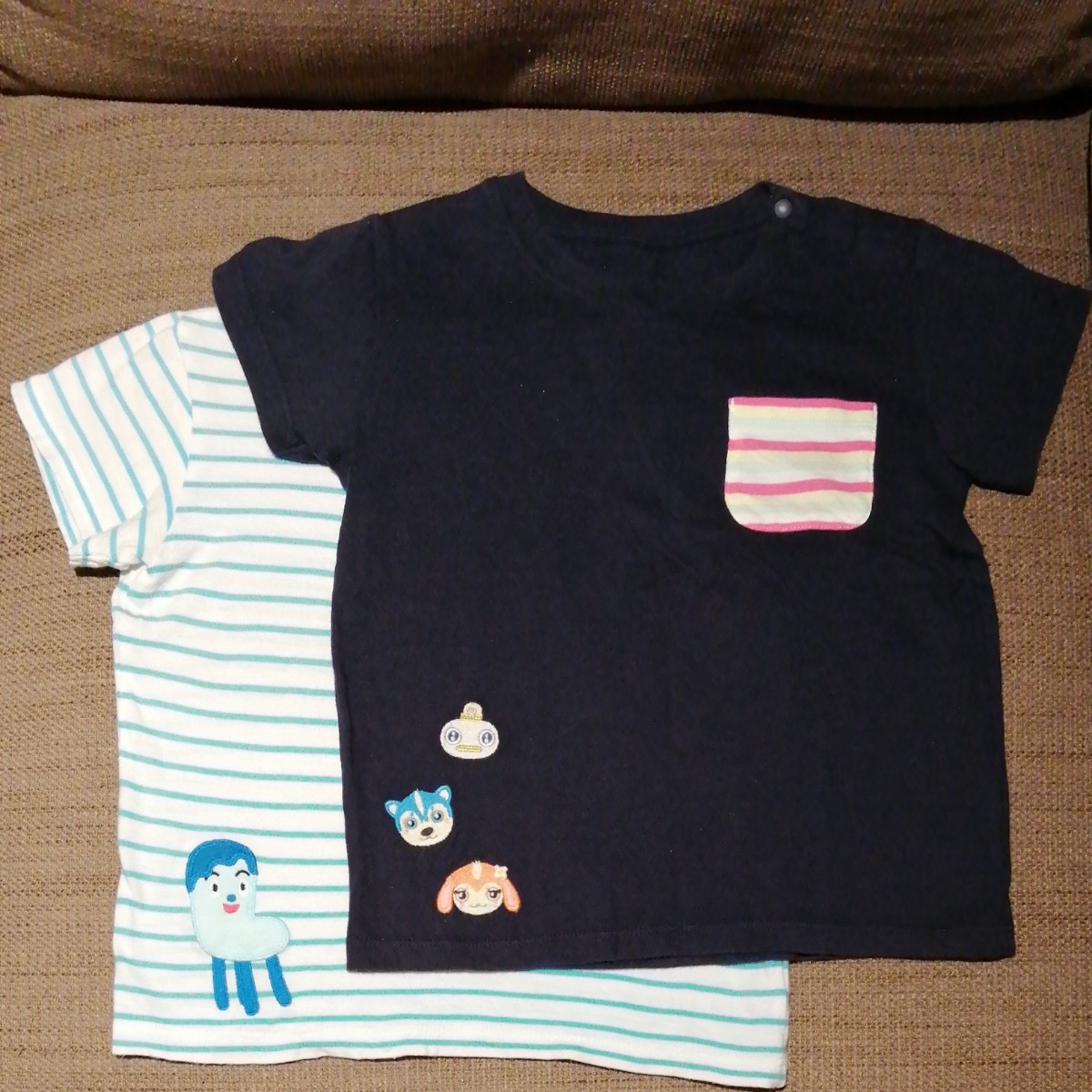 ユニクロ Tシャツ90 NHK みいつけた コッシー ガラピコ 半袖Tシャツ|PayPayフリマ