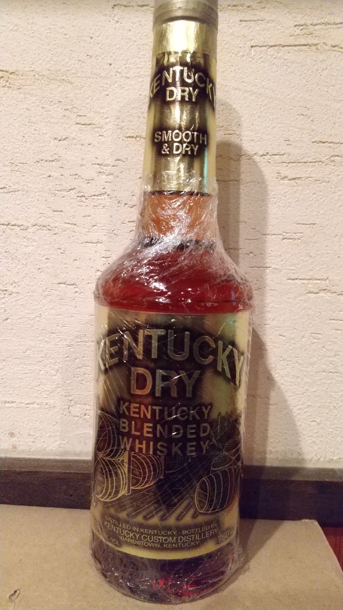 古酒 終売 ウイスキー ケンタッキードライ 入手困難  旧ボトル 43度 2007年頃流通？ オールドボトル