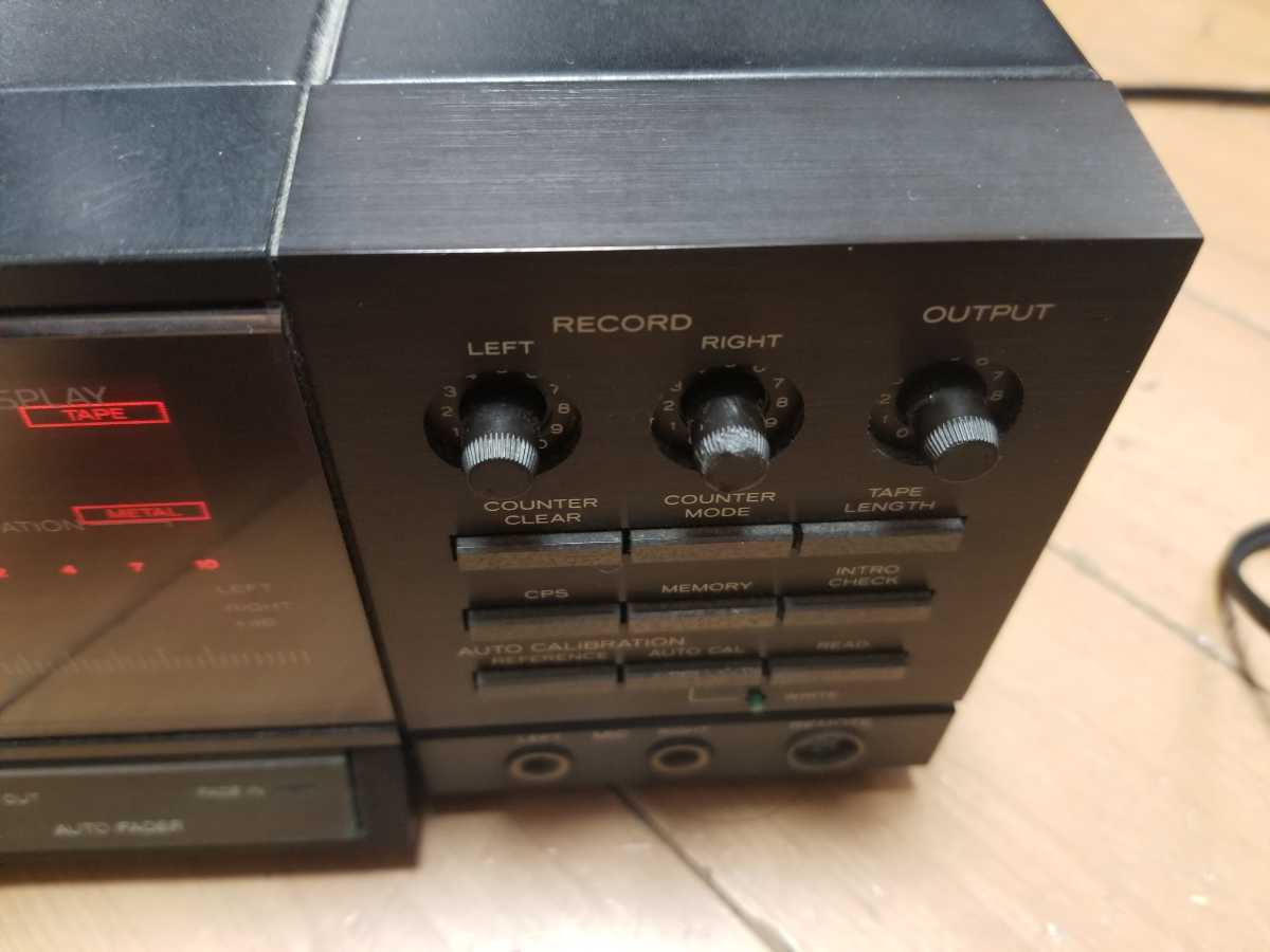 受注生産品】 値下げ!!TEAC 3ヘッドカセットデッキ V-900X(ジャンク