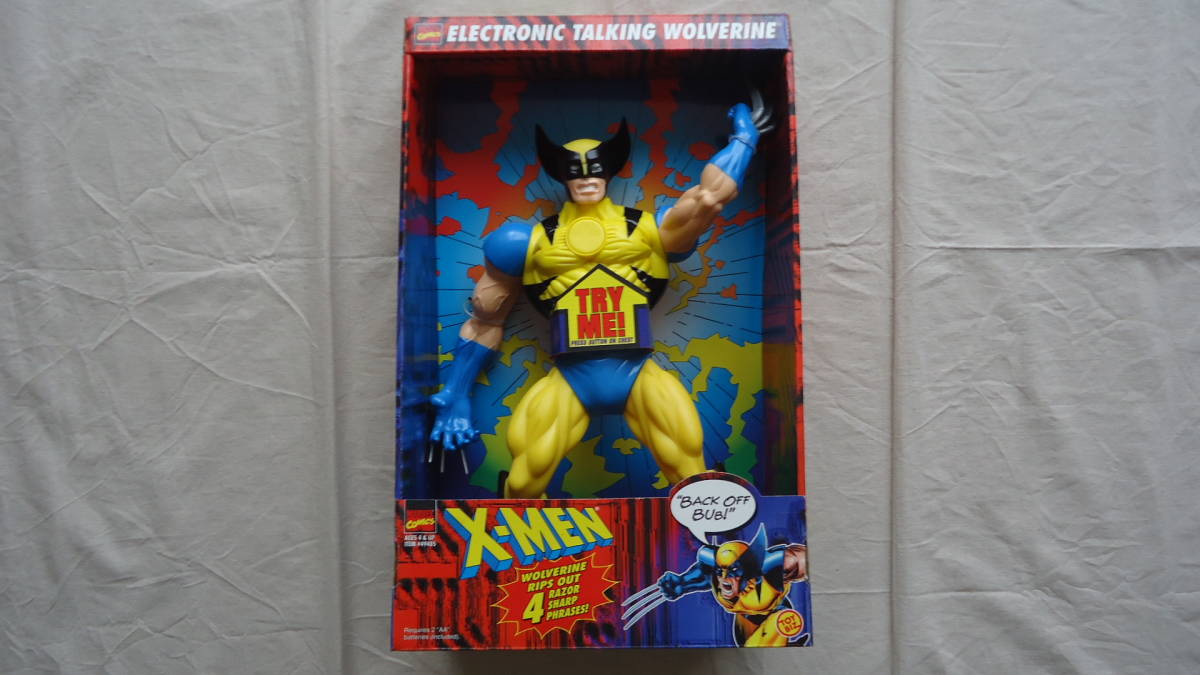 MARVEL COMICS ELECTRONIC TALKING WOLVERINE X-MENma- bell X men to- King figure Yupack (.... version ) anonymity delivery 