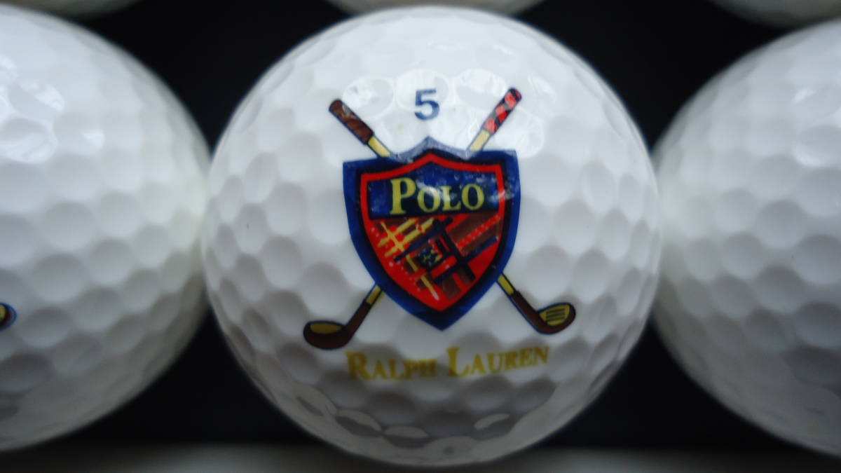 POLO RALPH LAUREN GOLF 6 GOLF BALLS ポロ ラルフローレン ゴルフ 442 DIMPLE ゆうパック（おてがる版） 匿名配送_画像6