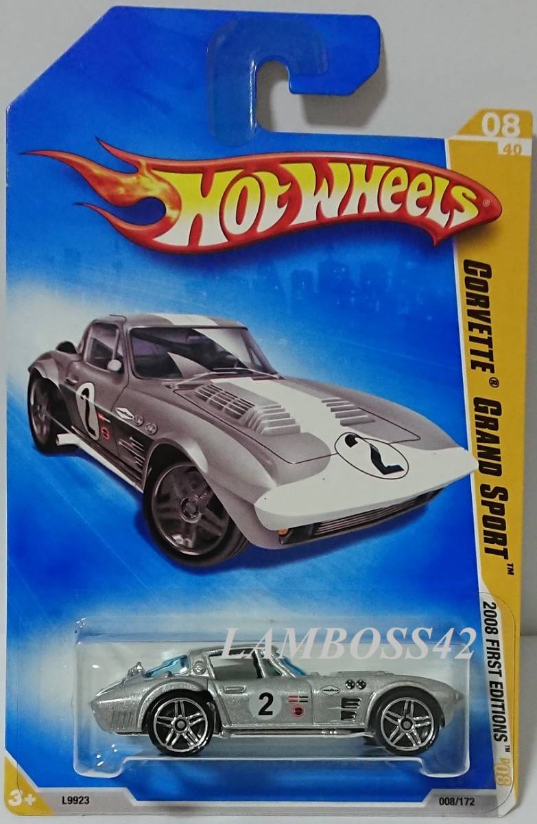 2008 #008-4 ホットウィール Corvette Grand Sport コルベット グランド スポーツ Hot Wheels First Editions Chevrolet シボレー_画像1