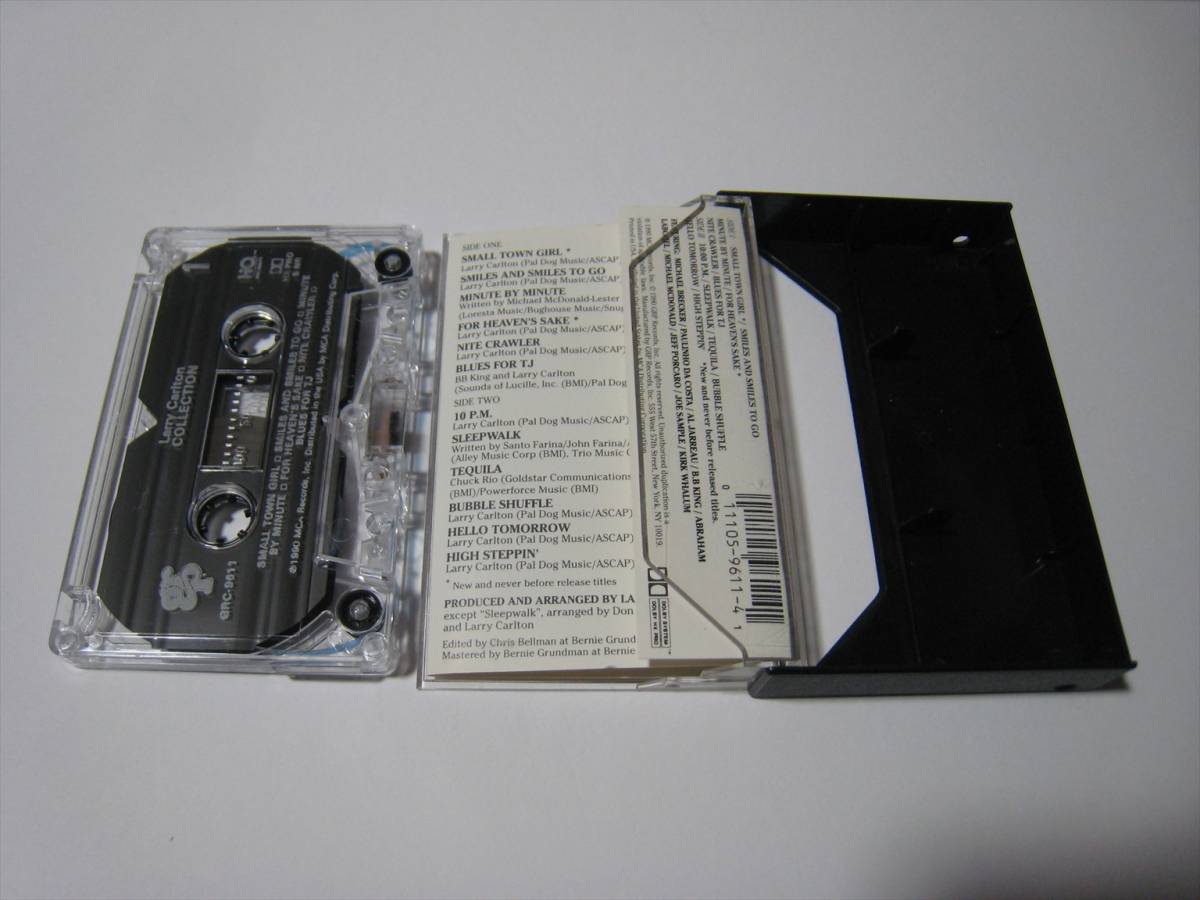 【カセットテープ】 LARRY CARLTON / COLLECTION US版 ラリー・カールトン コレクション_画像4
