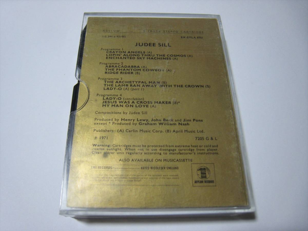 8トラックテープ】 JUDEE SILL / JUDEE SILL UK版 ジュディ・シル 美品