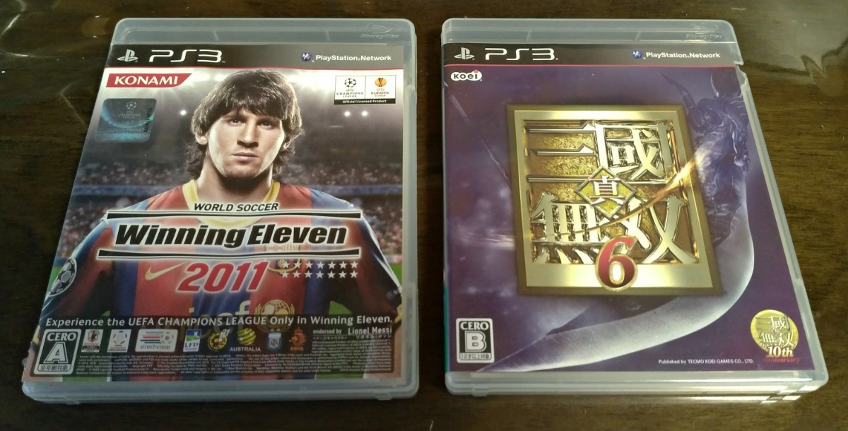 PS3 真三國無双6とウイニングイレブン2011  