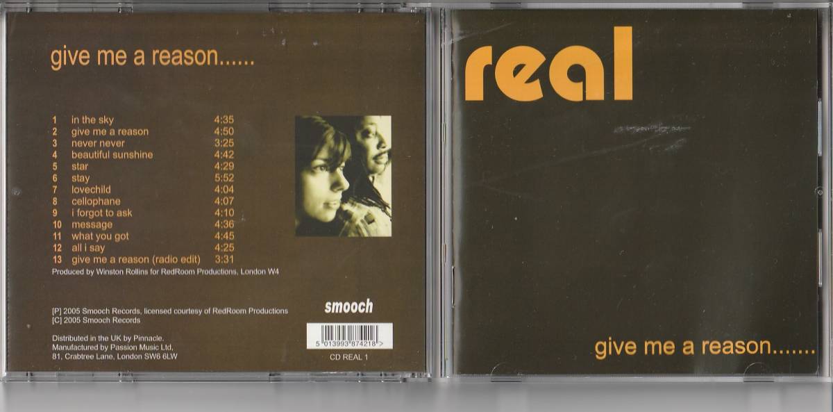 CD Real Give Me A Reason...... Electronic Jazz_画像1