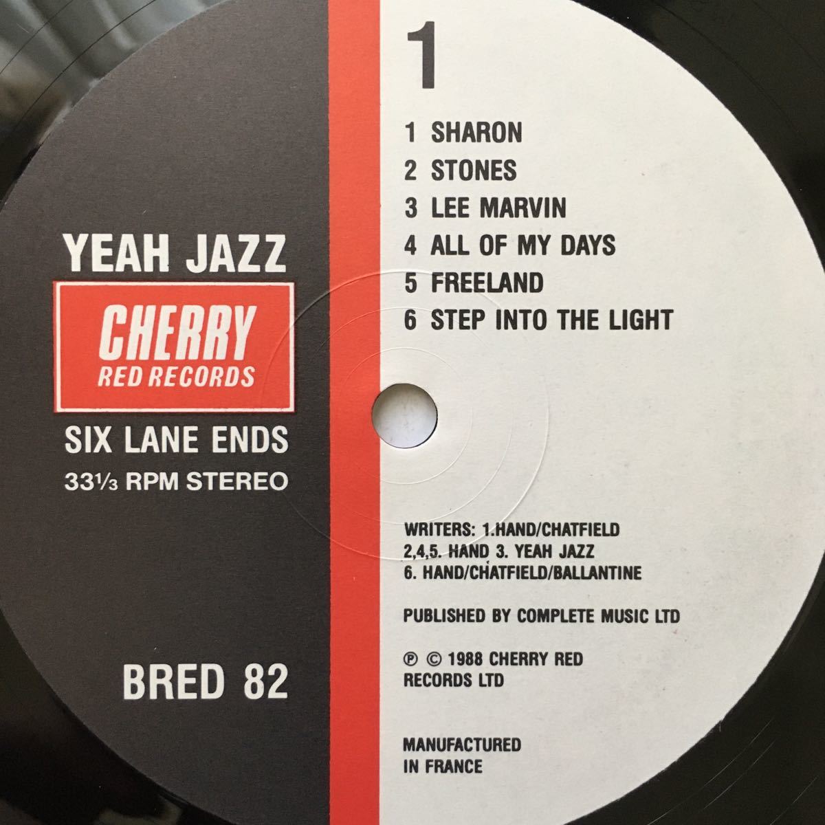 LP YEAH JAZZ / SIX LANE ENDS_画像3