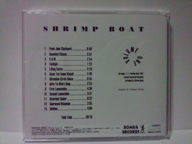 [リマスター] シュリンプ ボート / ヴォリューム・ワン●SHRIMP BOAT Sam PrekopサムプレコップThe Sea and Cakeシー・アンド・ケイク _画像5